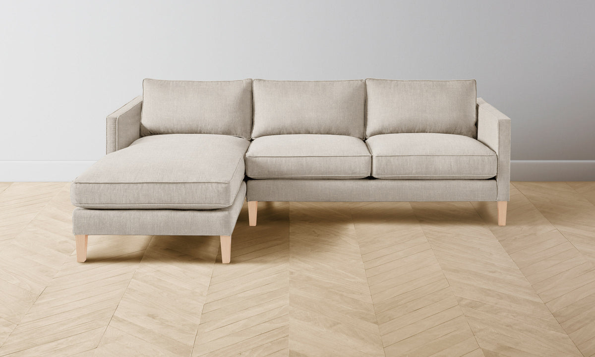 The Crosby Sectional - Heritage Belgian Linen Summit