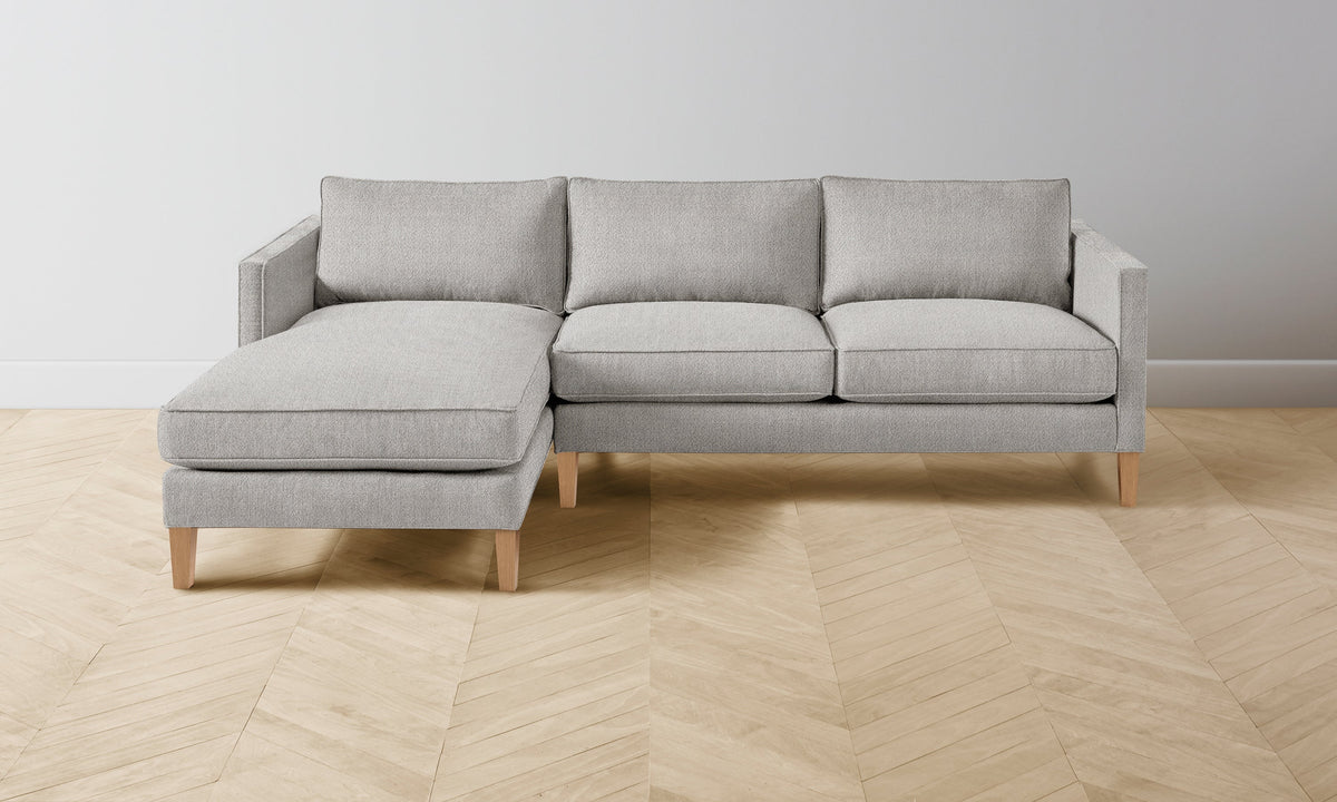 The Crosby Sectional - Performance Textural Weave Breeze