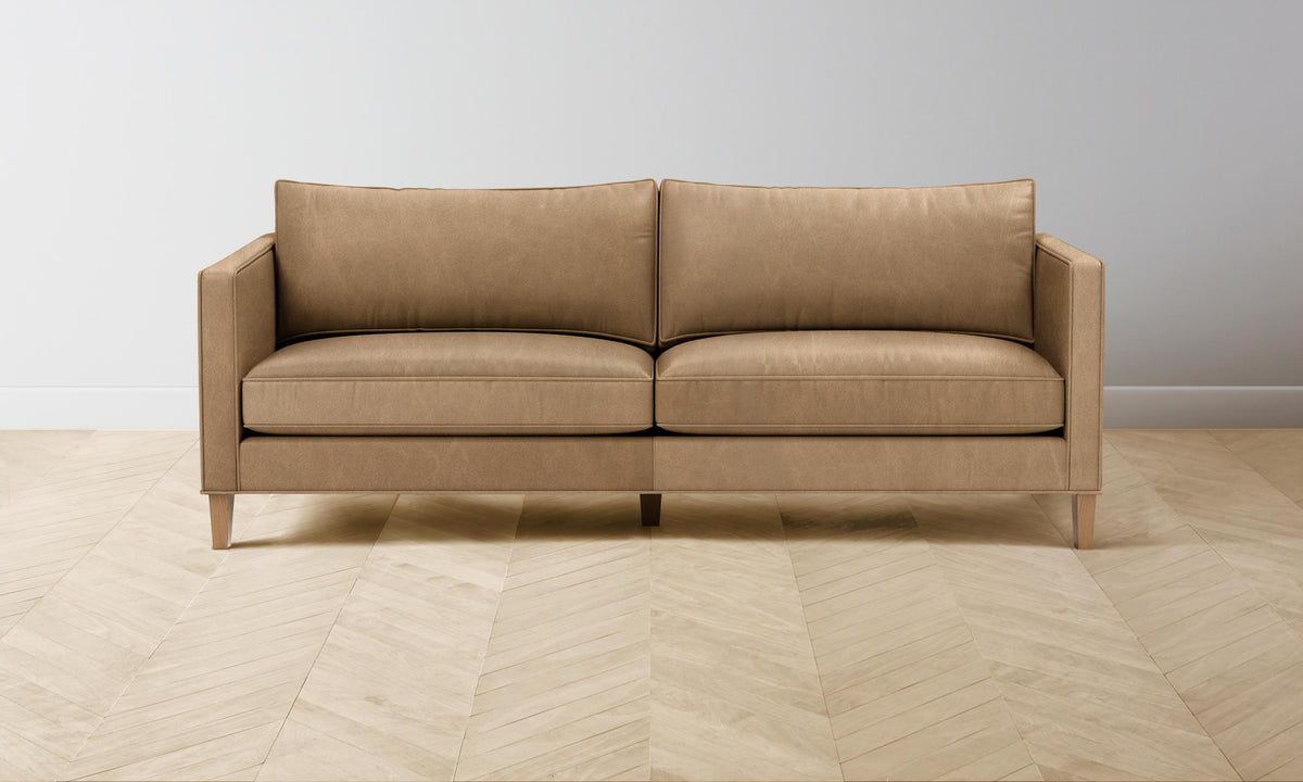 The Crosby Sofa - Tuscan Leather Camel
