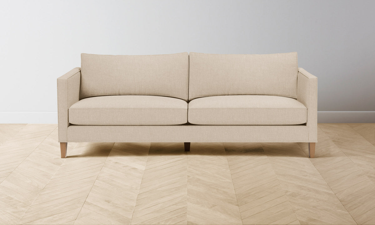The Crosby Sofa - Heritage Belgian Linen Husk