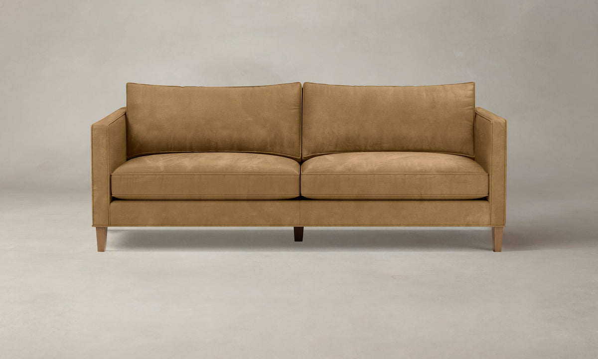 The Crosby Sofa - Nubuck Leather Rye