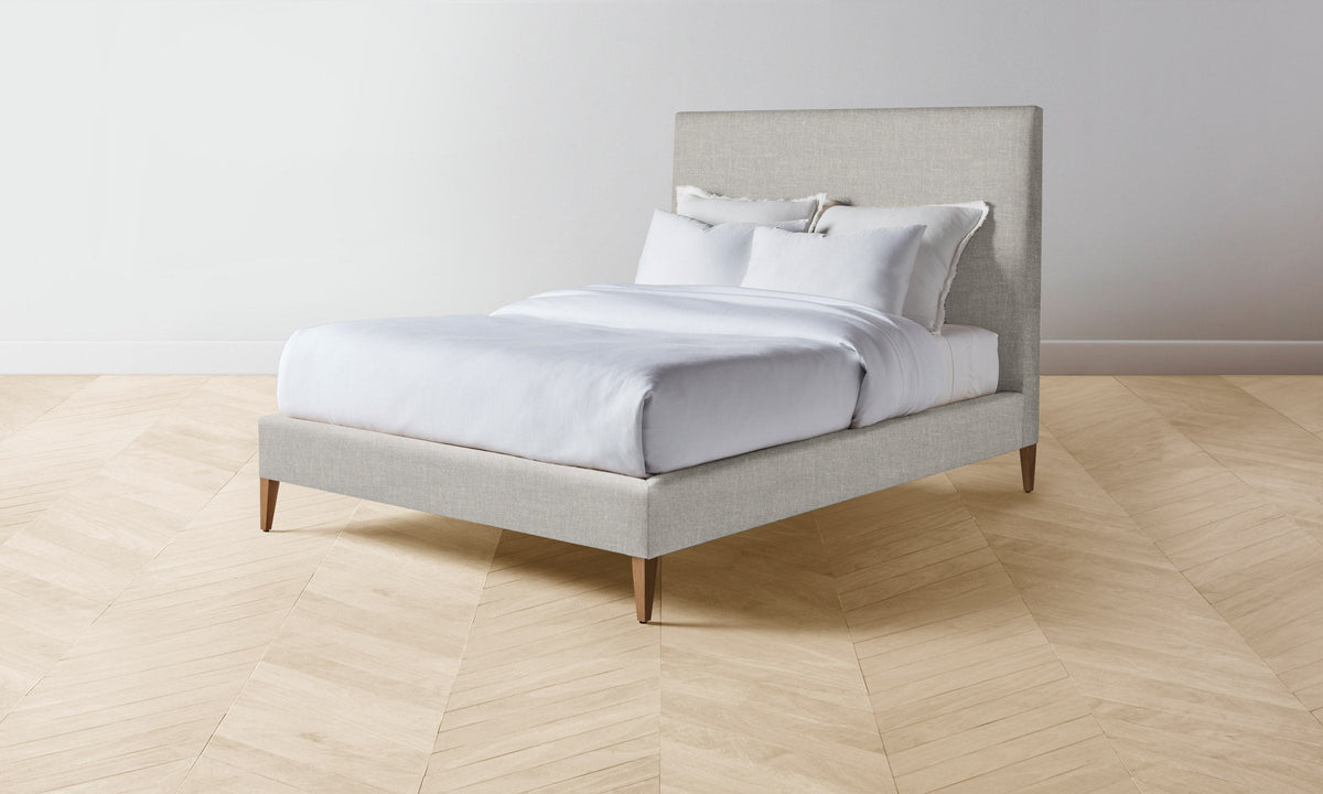 The Essex Bed - Heritage Belgian Linen Summit