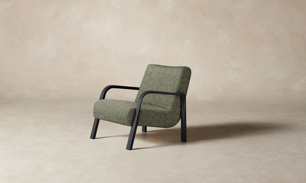 The Felix Chair - Heritage Belgian Linen Thyme