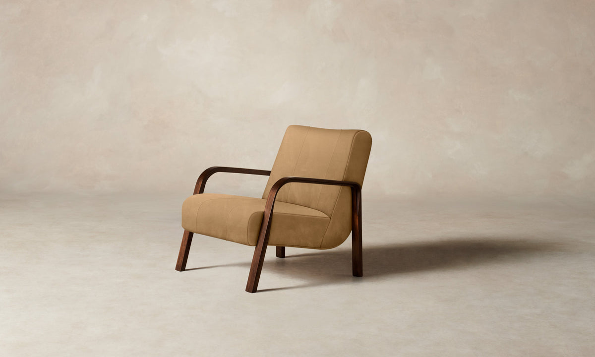 The Felix Chair - Nubuck Leather Rye