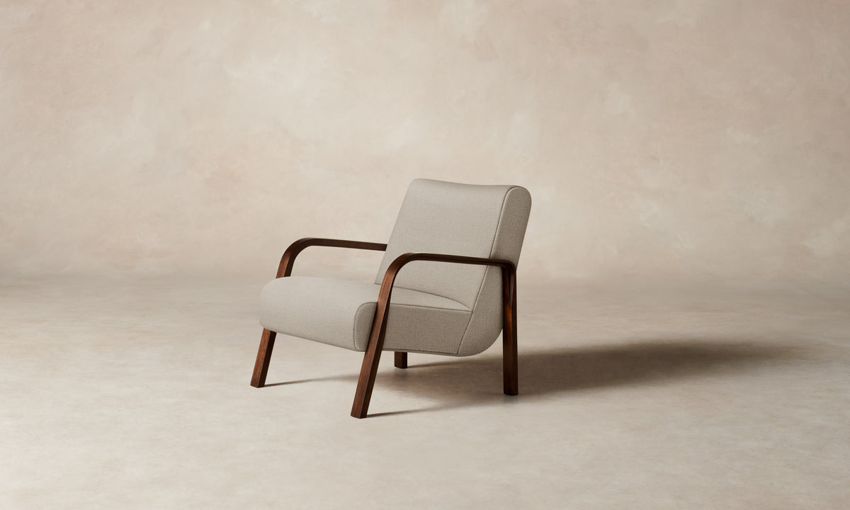 The Felix Chair - Performance Linen Weave Beige