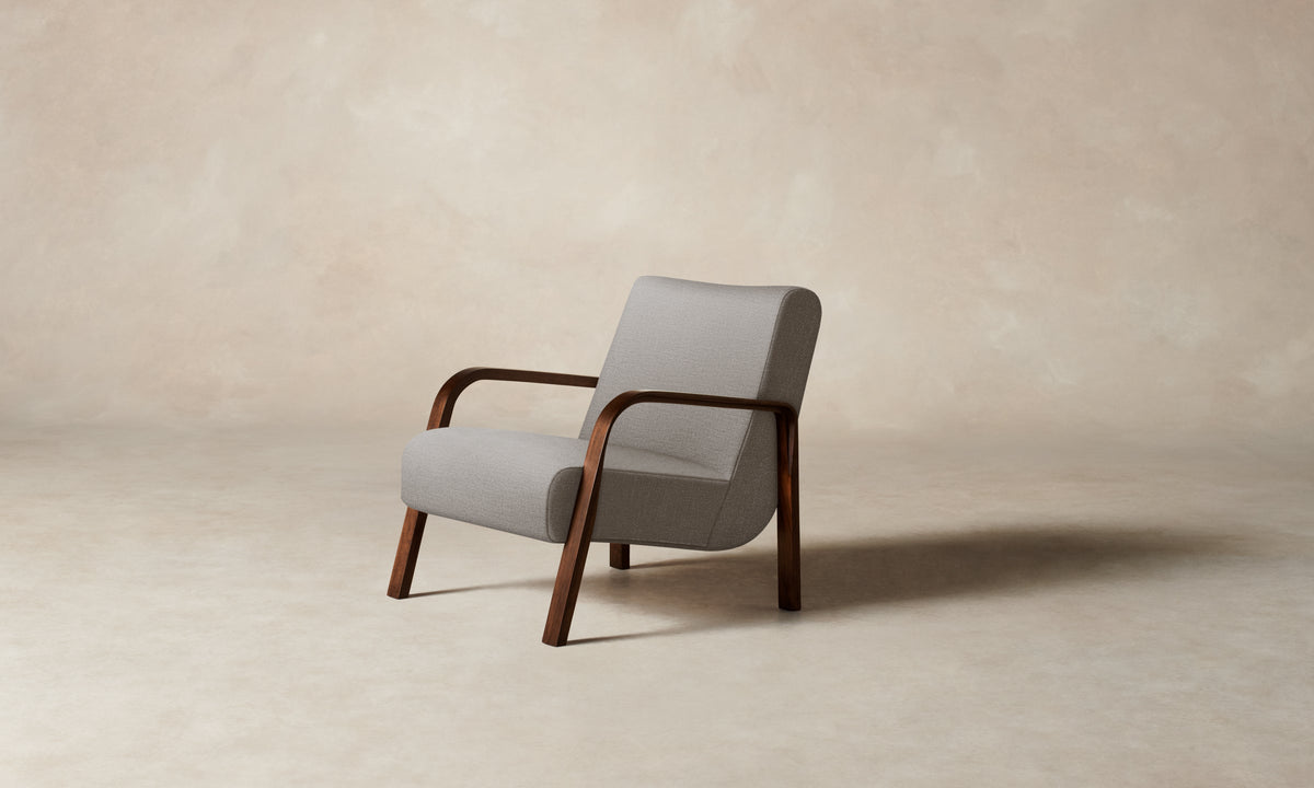 The Felix Chair - Performance Linen Weave Cloud