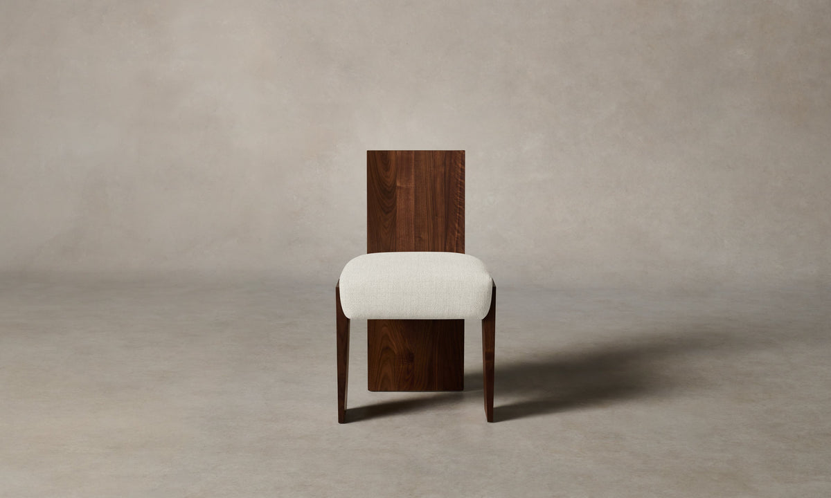 The Garrett Dining Chair - Performance Textural Weave Wisp