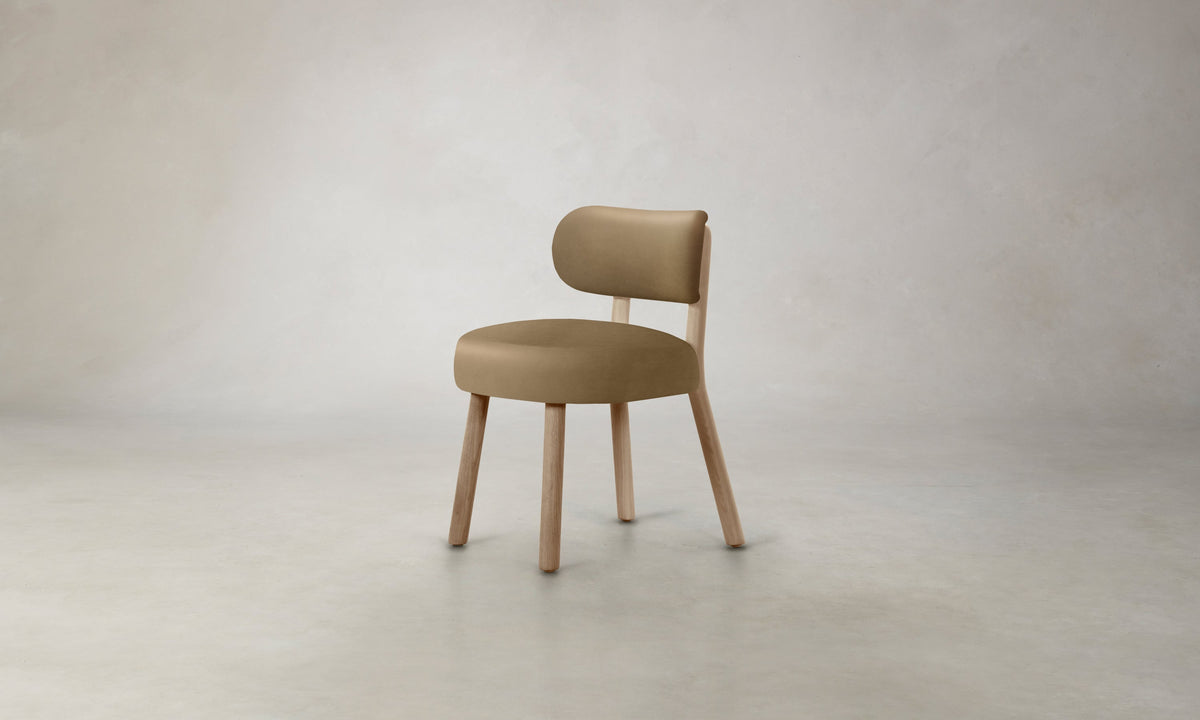 The Jane Dining Chair - Costa Leather Portobello
