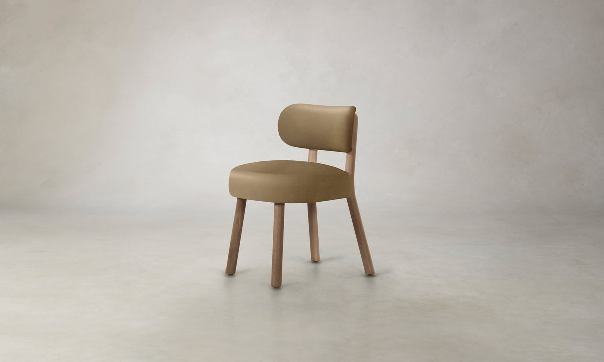 The Jane Dining Chair - Costa Leather Portobello