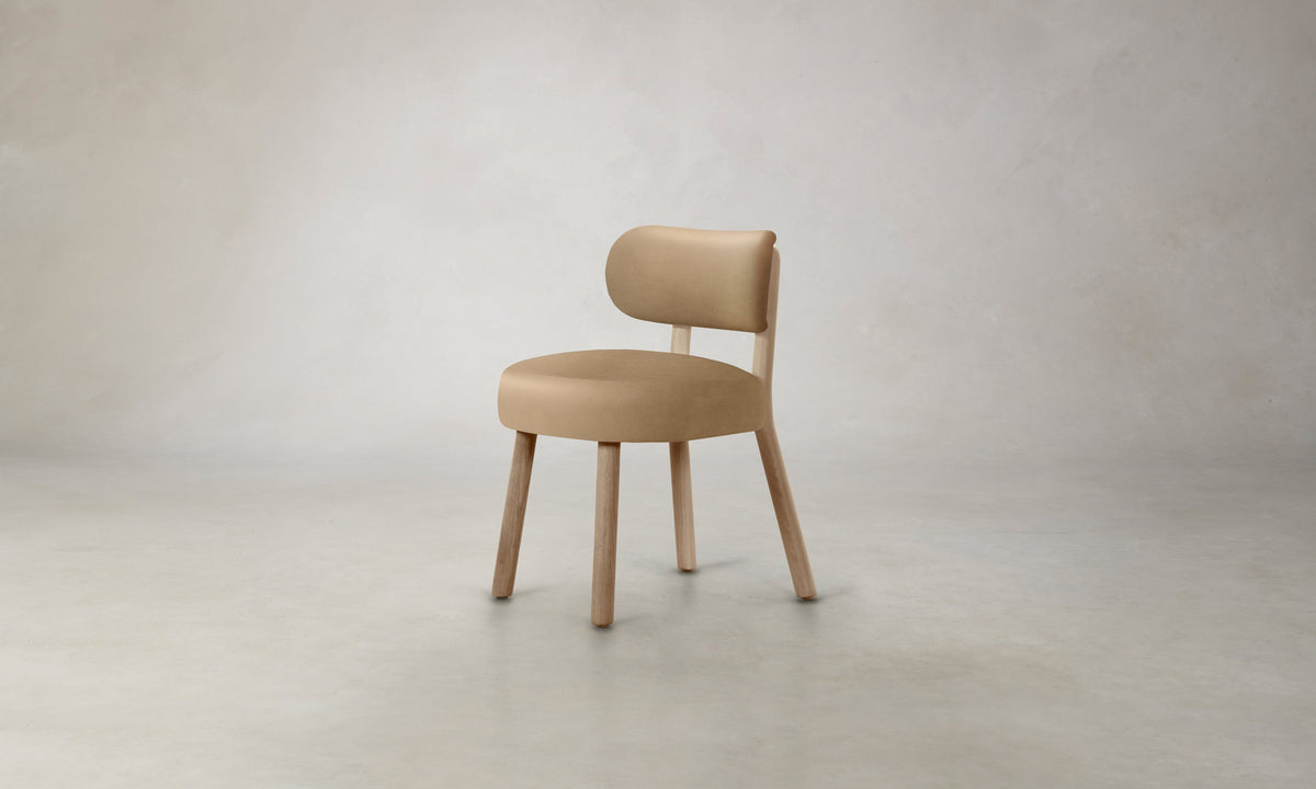 The Jane Dining Chair - Costa Leather Ridge