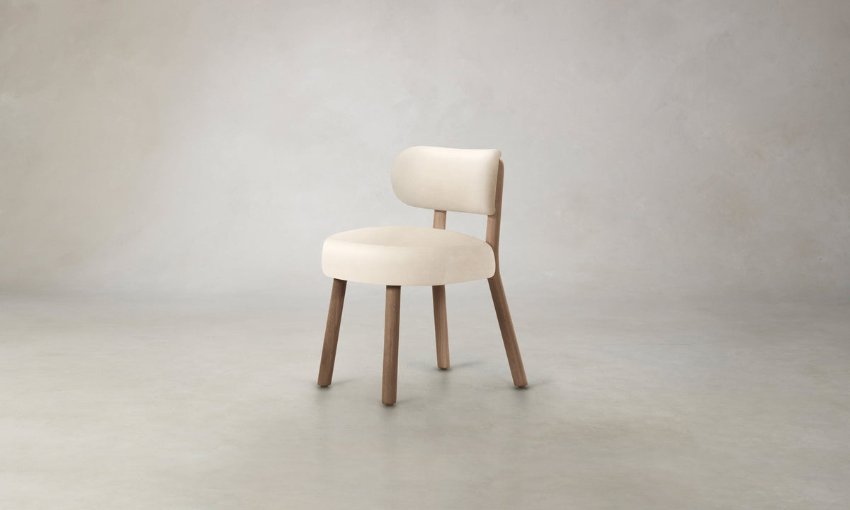 The Jane Dining Chair - Costa Leather Sesame
