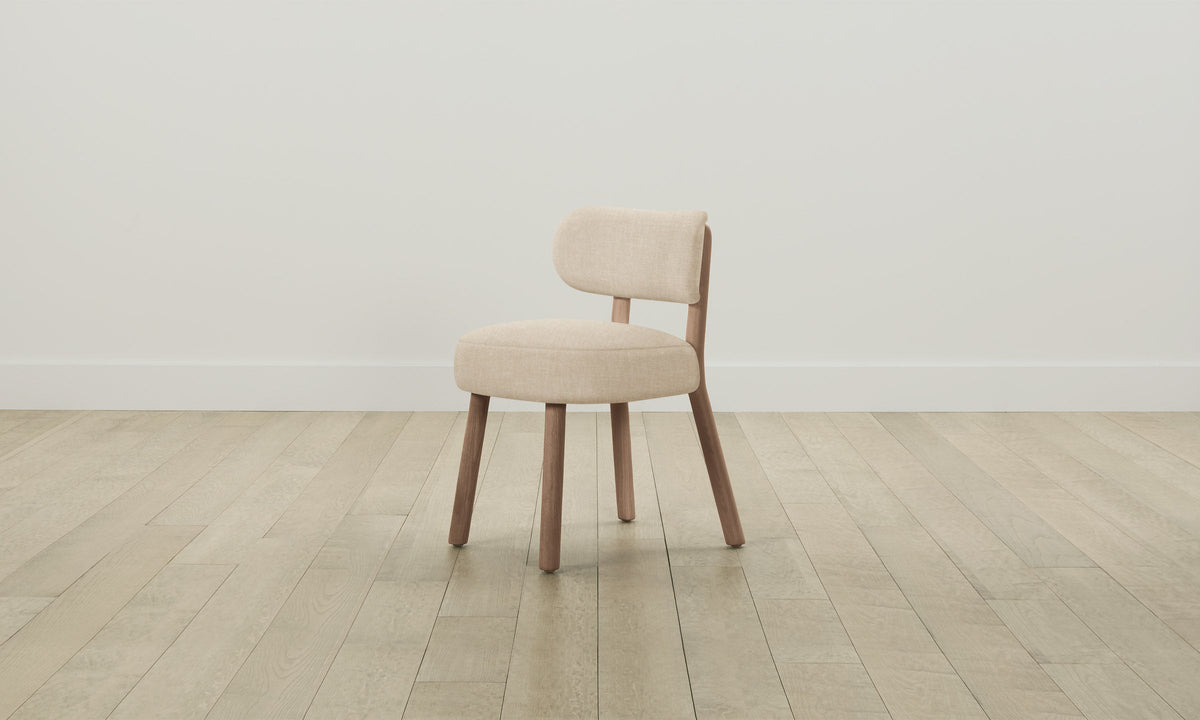 The Jane Dining Chair - Heritage Belgian Linen Husk