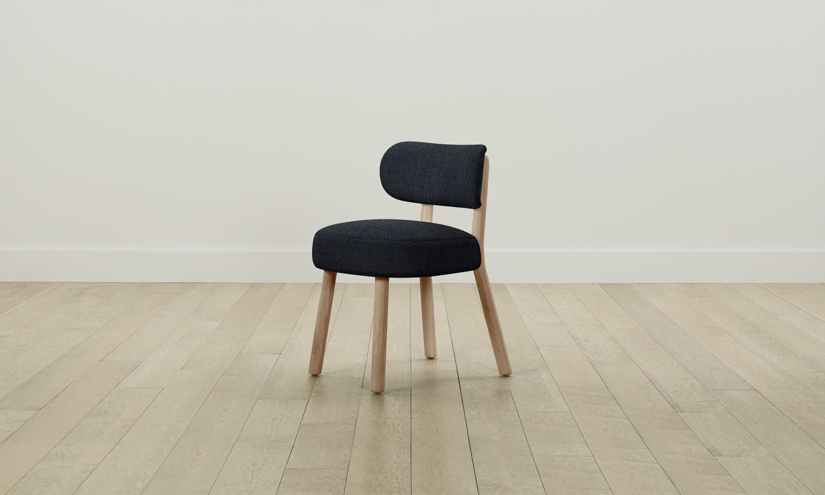 The Jane Dining Chair - Performance Textural Weave Marina