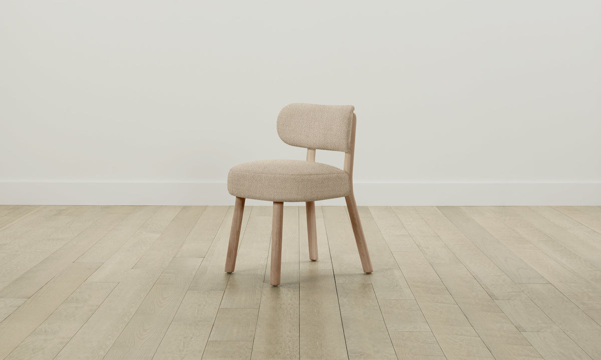 The Jane Dining Chair - Performance Textural Weave Savanna