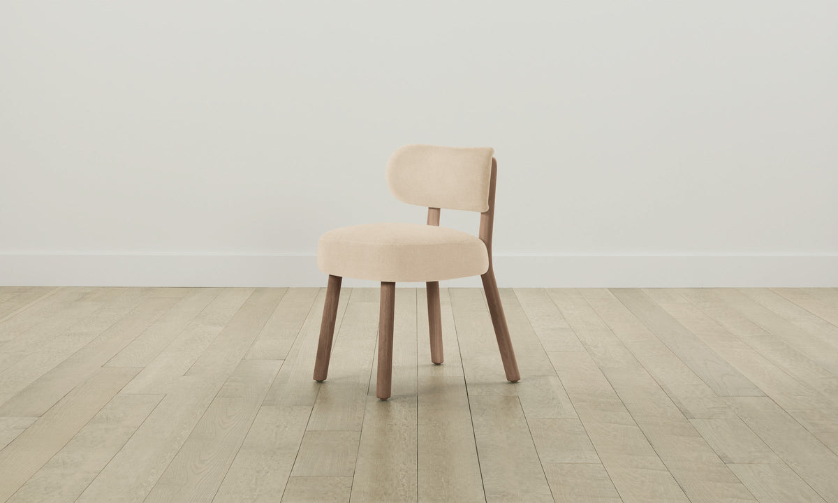 The Jane Dining Chair - Performance Velvet Butter