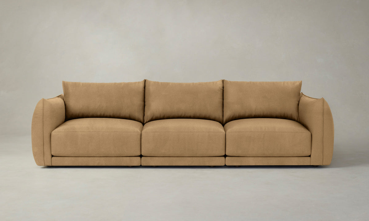 The Jones Modular Sofa - Nubuck Leather Rye