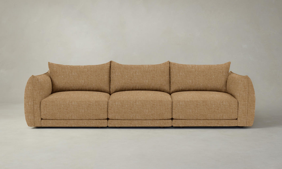 The Jones Modular Sofa - Heritage Belgian Linen Chai