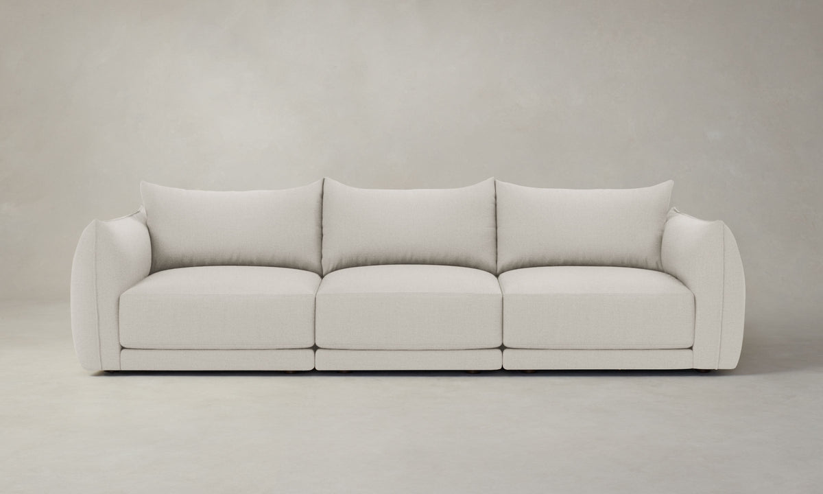 The Jones Modular Sectional - Italian Brushed Wool Vanilla