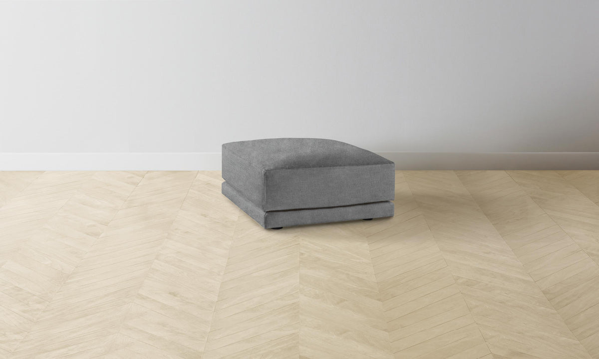 The Jones Ottoman - Performance Mélange Weave Night