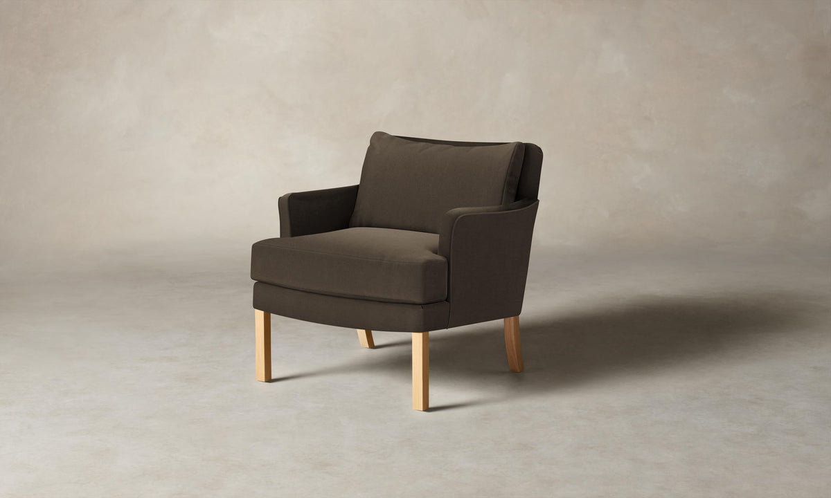 The Kaye Chair - Mohair Mink