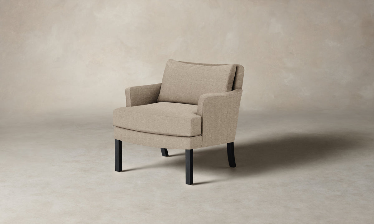 The Kaye Chair - Performance Textural Weave Savanna
