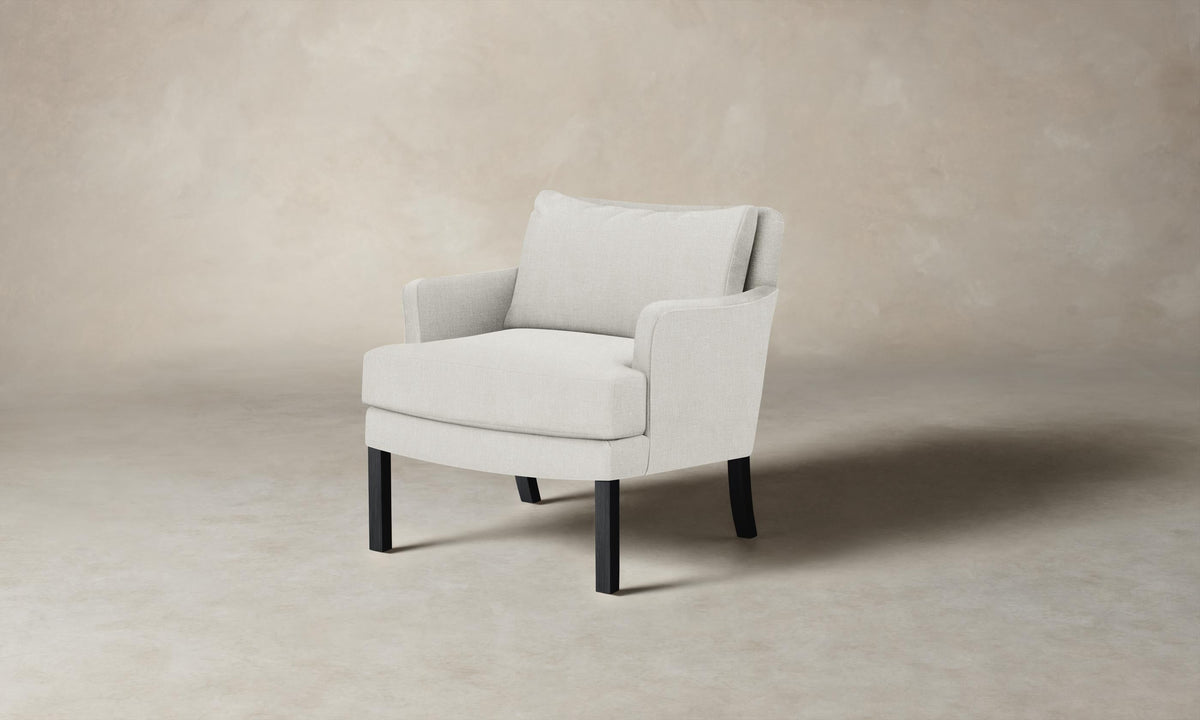 The Kaye Chair - Performance Tweed Salt
