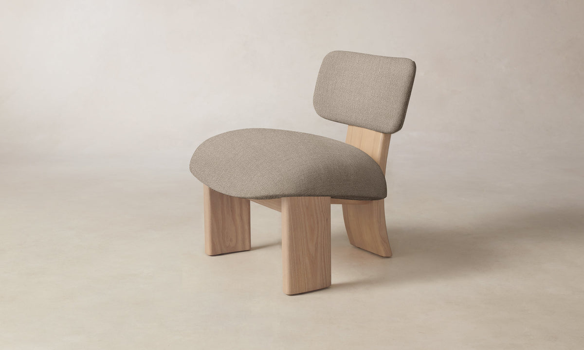 The Kenmare Chair - Performance Textural Weave Earthen