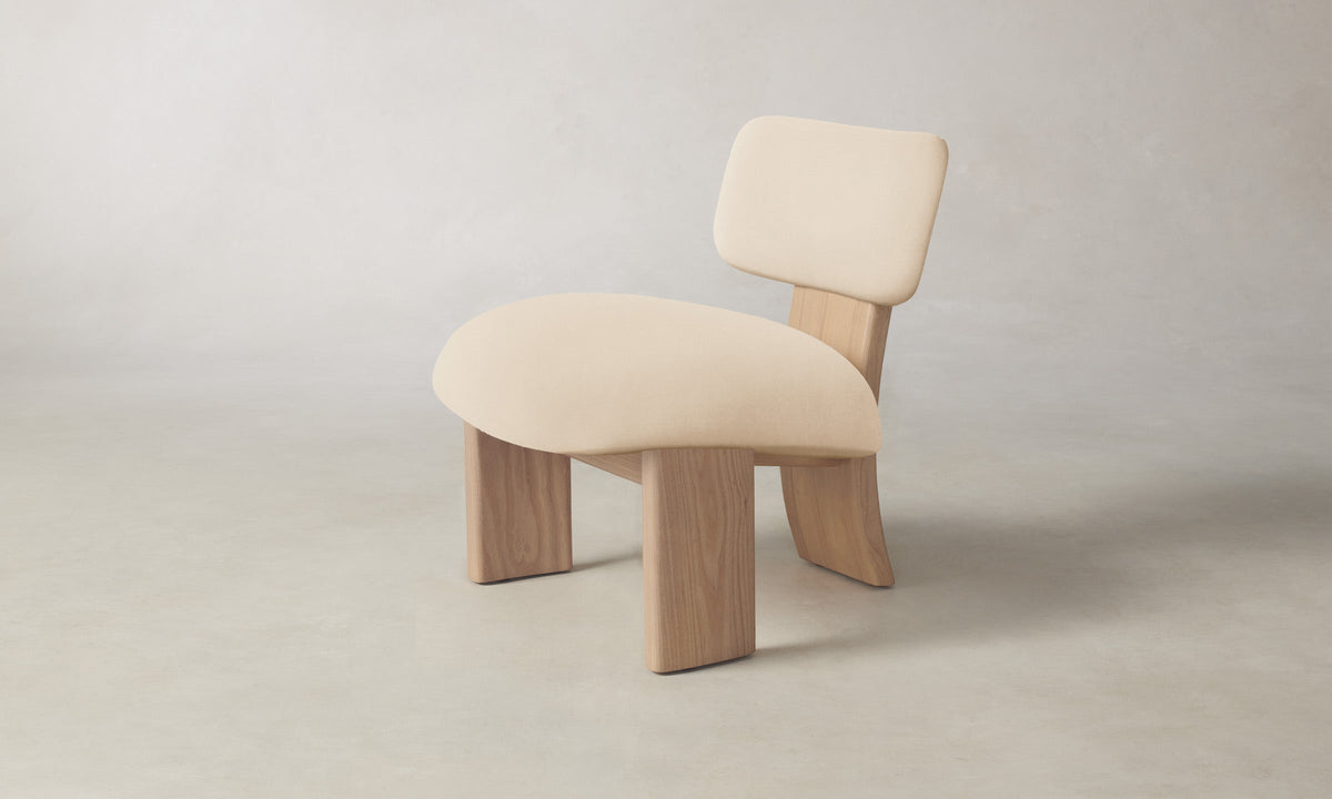 The Kenmare Chair - Performance Velvet Butter