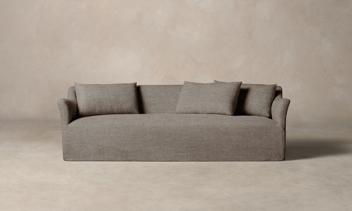 The Leonard Sofa - Heritage Belgian Linen Agate