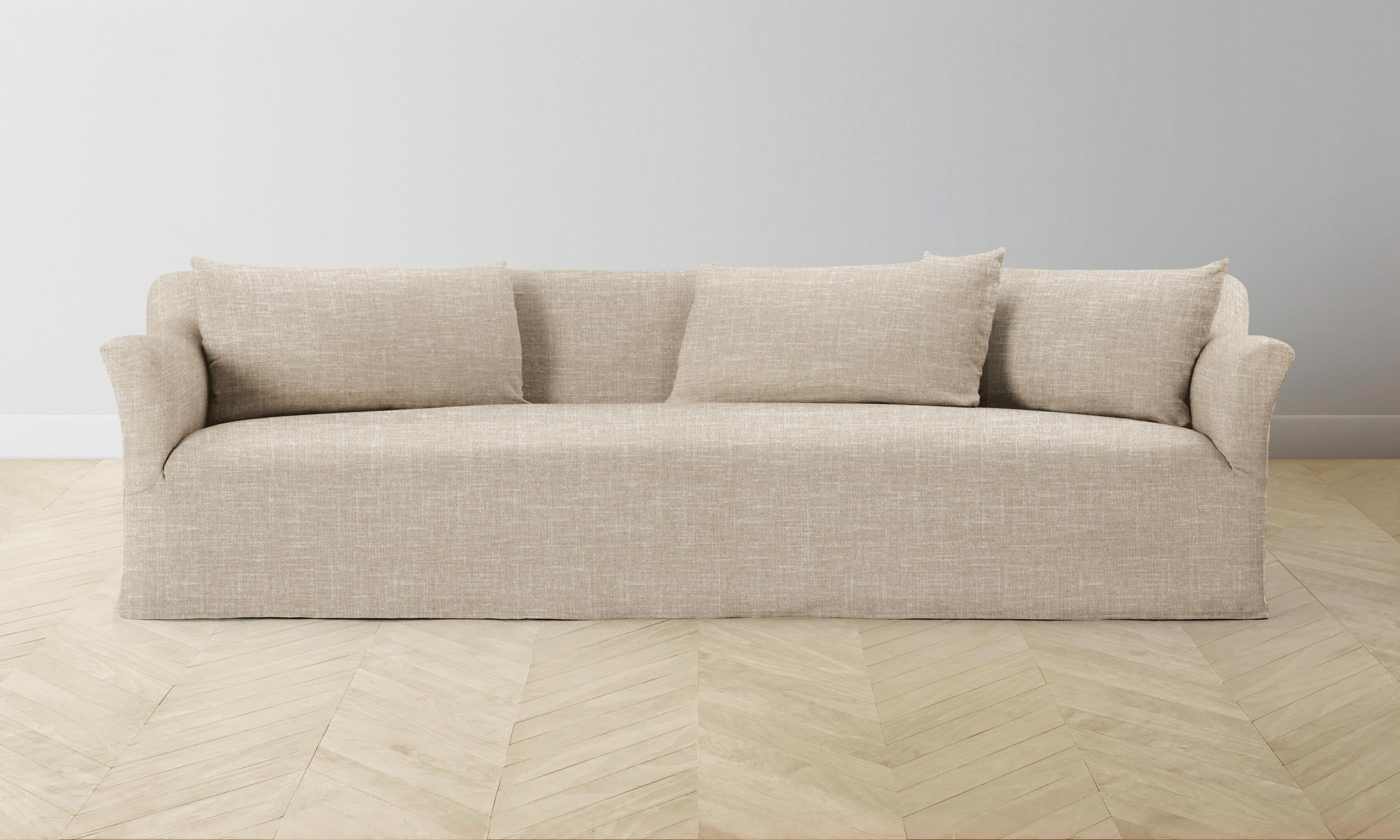 The Leonard Sofa - Performance Woven Chenille Desert – Maiden Home