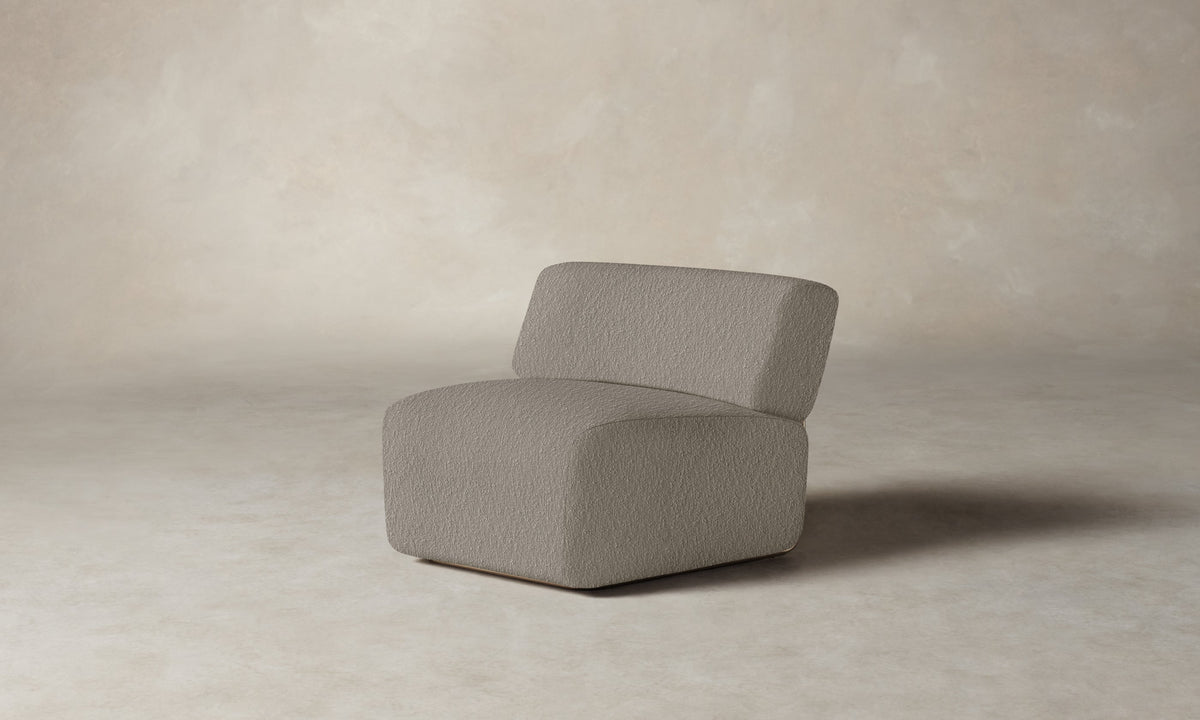 The Miles Modular Chair - Performance Bouclé Morel