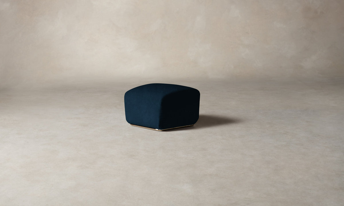 The Miles Ottoman - Mohair Admiral