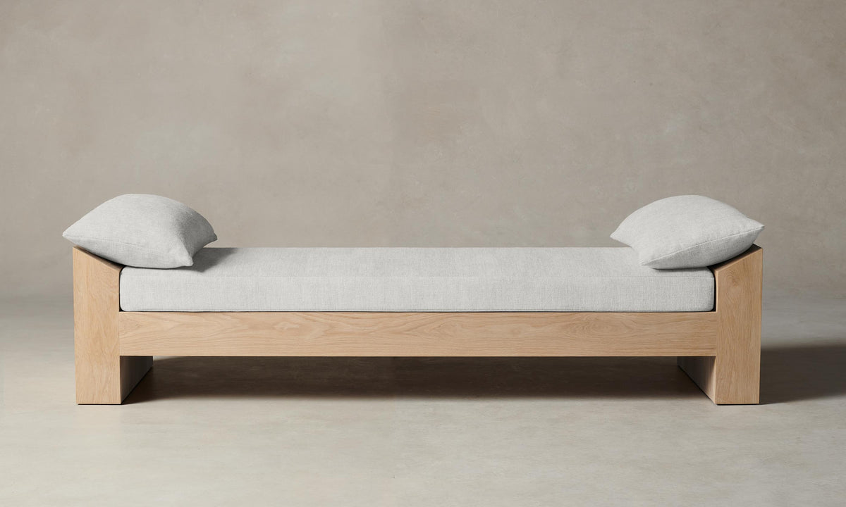 The Montauk Daybed - Performance Tweed Salt