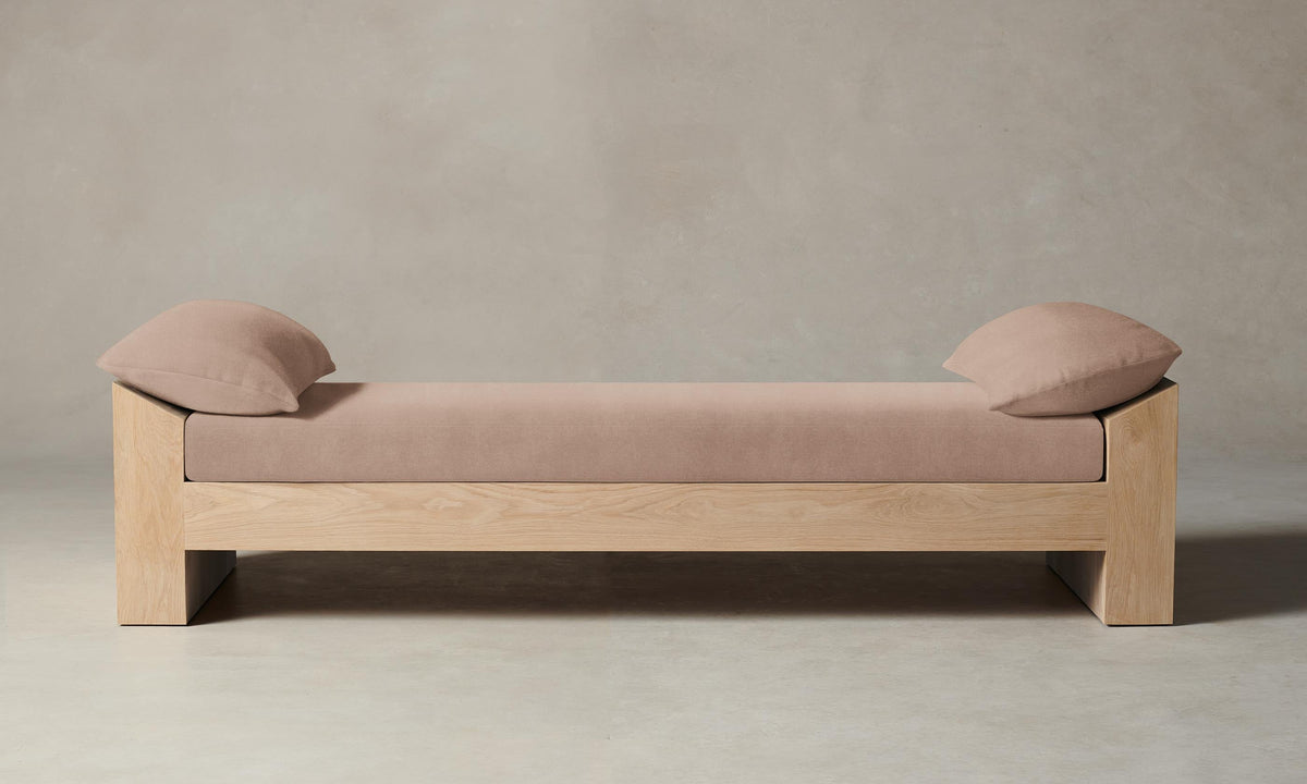 The Montauk Daybed - Performance Velvet Blossom