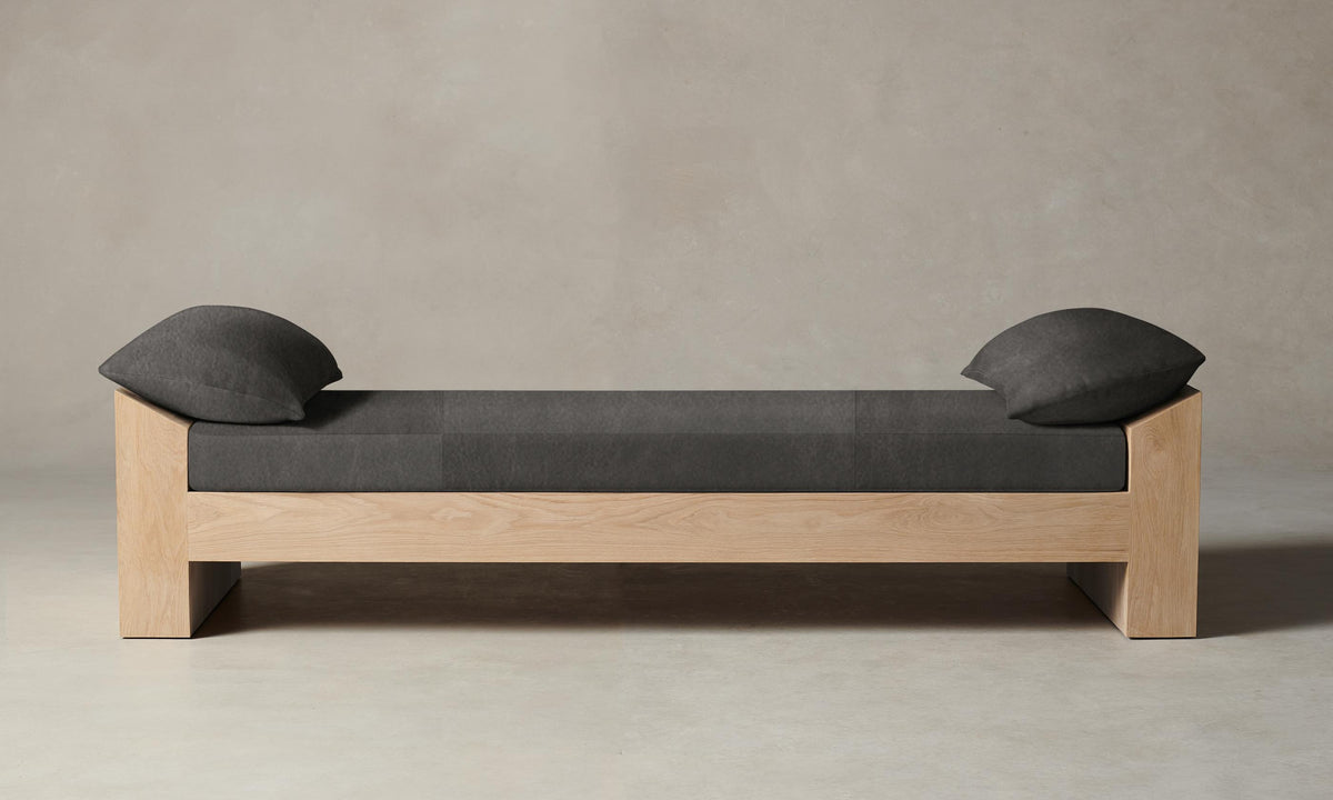 The Montauk Daybed - Tuscan Leather Seal