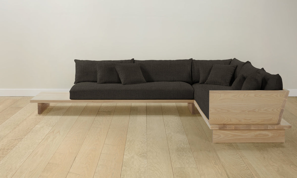 The Muir Sectional - Performance Textural Weave Root