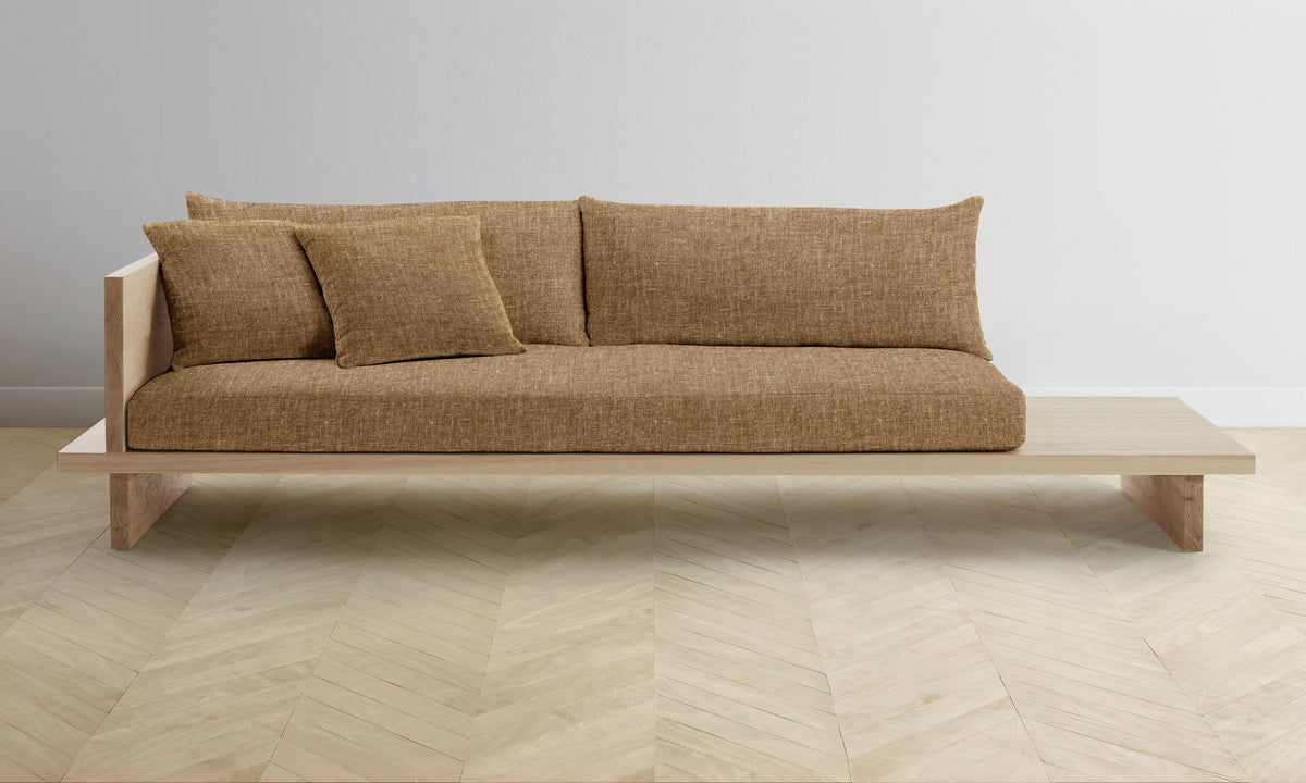 The Muir Sofa - Heritage Belgian Linen Chai