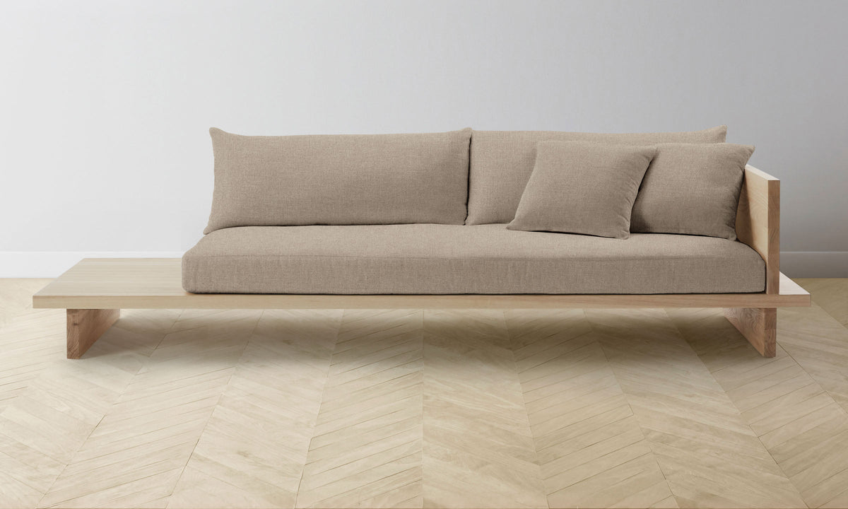 The Muir Sofa - Italian Brushed Wool Fox