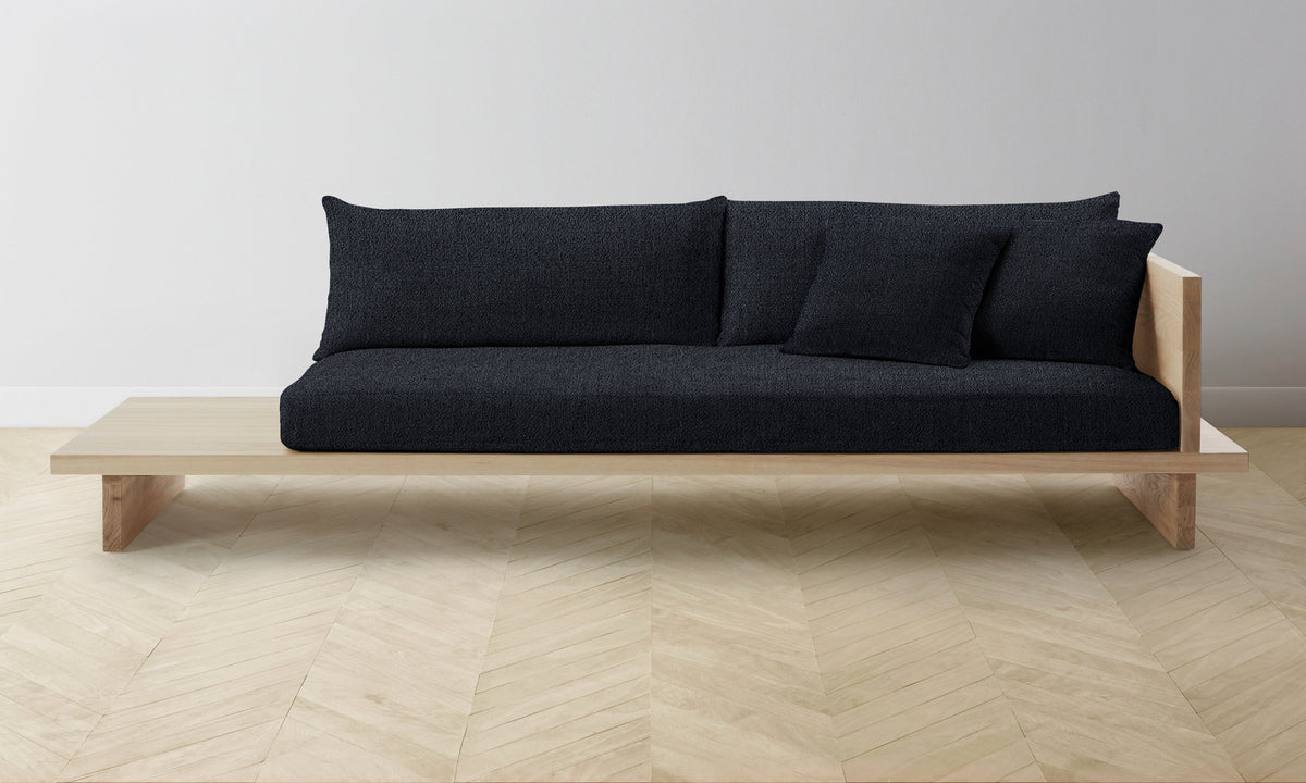 The Muir Sofa - Performance Textural Weave Marina