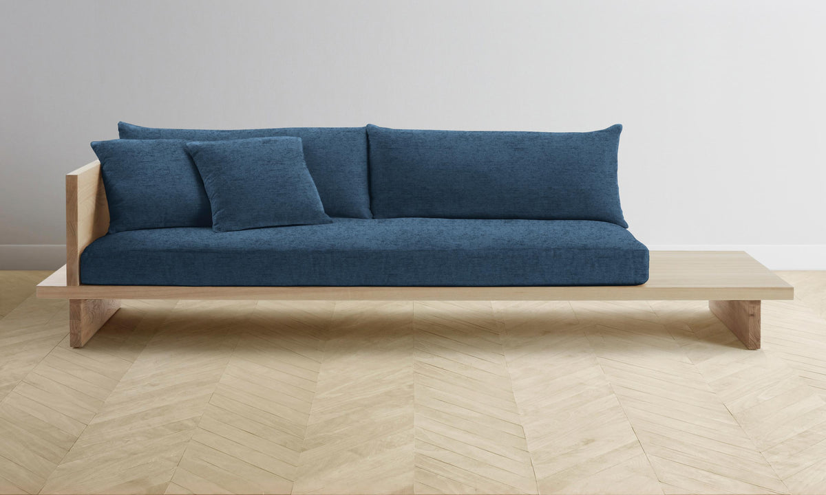 The Muir Sofa - Performance Tweed Denim