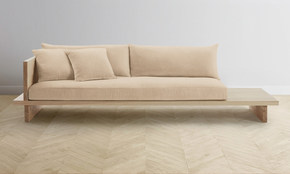 The Muir Sofa - Performance Velvet Butter