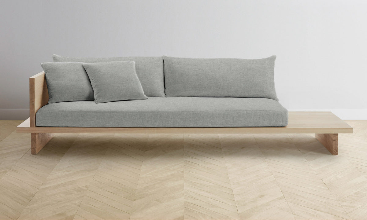 The Muir Sofa - Performance Woven Chenille Rain