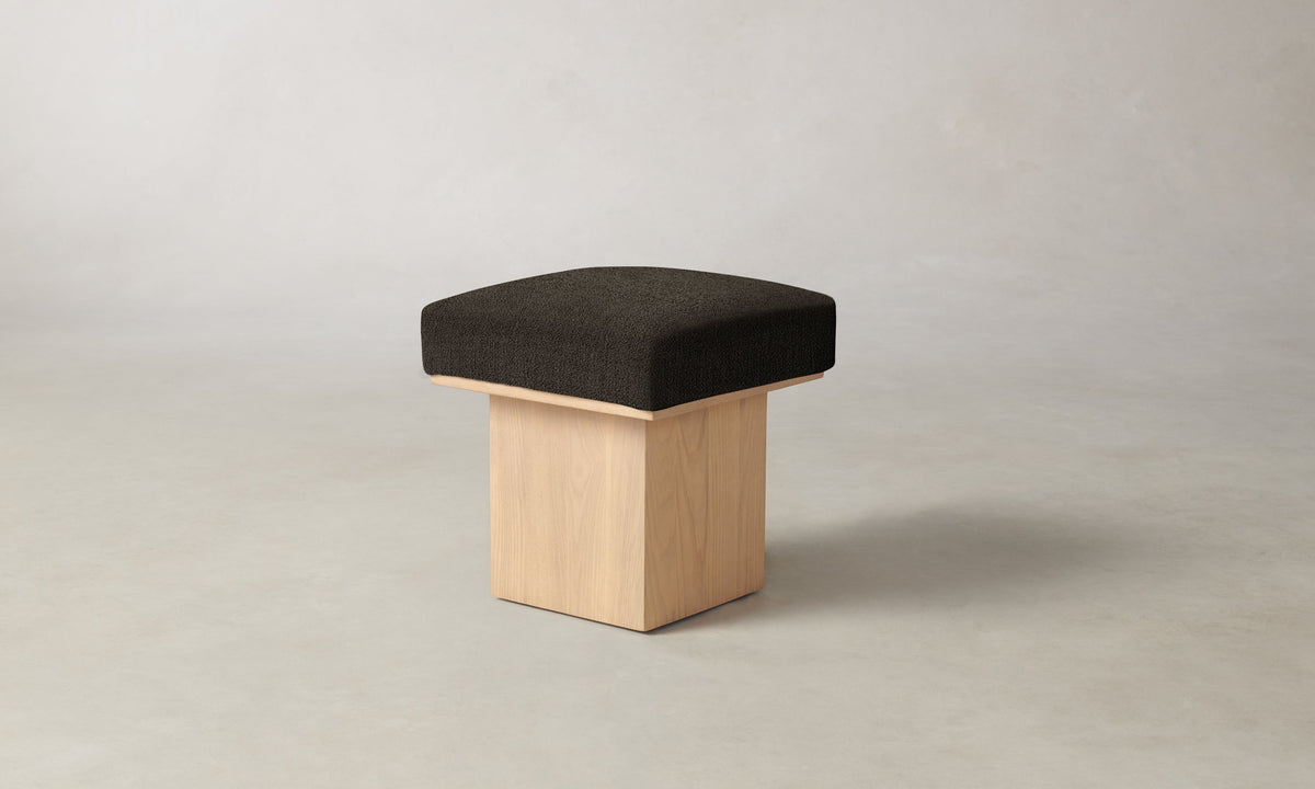 The Mulberry Ottoman - Performance Textural Weave Root