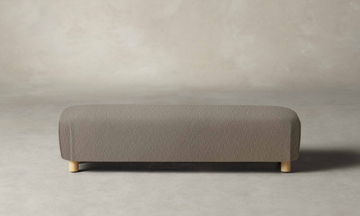 The Perry Bench - Performance Bouclé Morel
