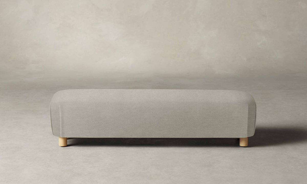 The Perry Bench - Performance Mélange Weave Flint