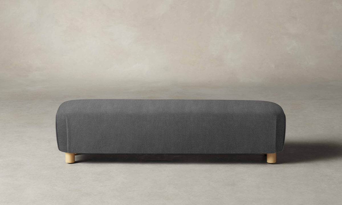 The Perry Bench - Performance Tweed Smoke