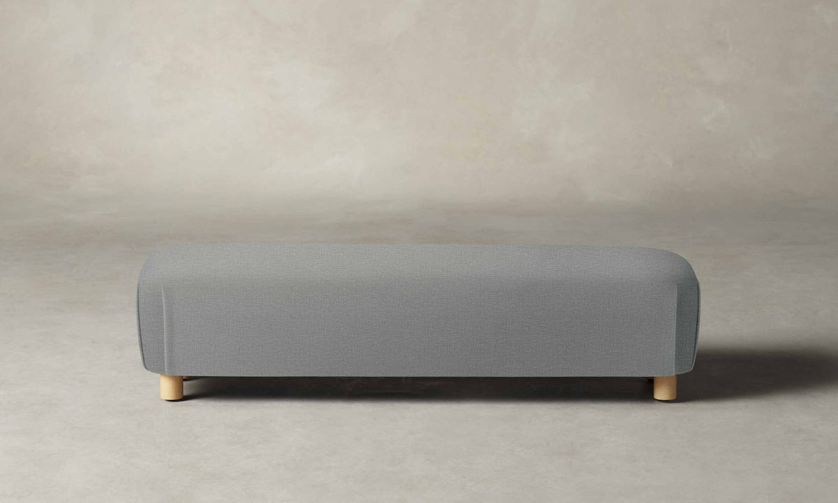 The Perry Bench - Performance Woven Chenille Rain