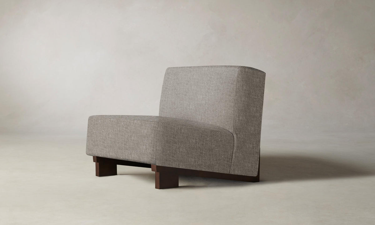 The Remsen Chair - Heritage Belgian Linen Agate