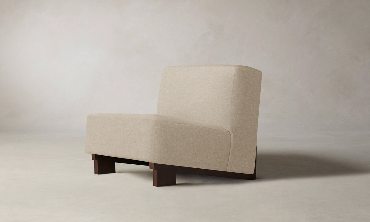 The Remsen Chair - Heritage Belgian Linen Husk