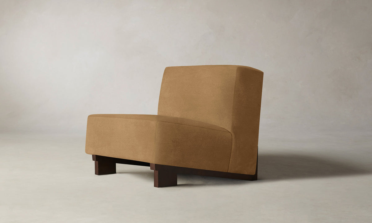 The Remsen Chair - Nubuck Leather Rye